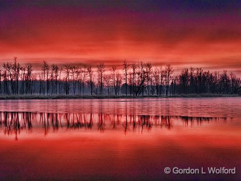 Irish Creek Sunrise_30874-5.jpg - Photographed near Kilmarnock, Ontario, Canada.